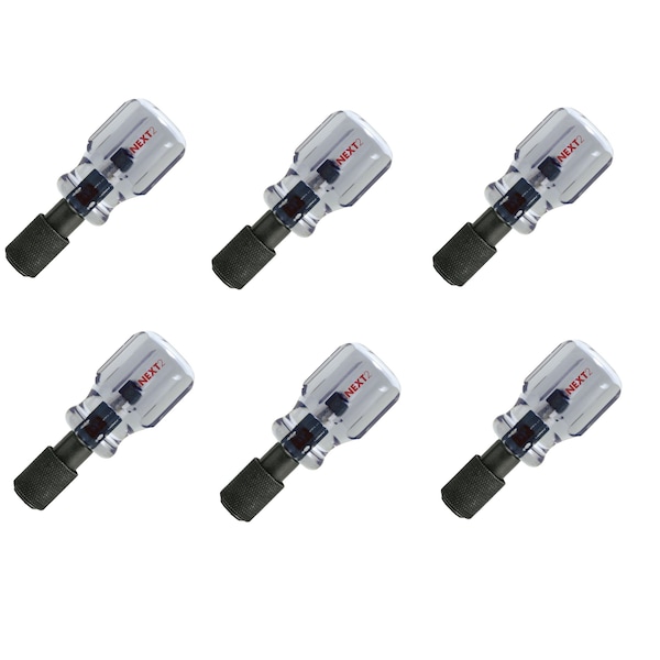 Connext2 Quick Change Stubby Nut Driver Handle, 6-Pack